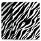 Simple Vector Zebra Animal Print - Full Body Skin Decal for the Apple iPad Pro 12.9", 11", 10.5", 9.7", Air or Mini (All Models Available)