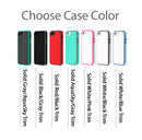 The Simple White Feathered Blue Skin Set for the iPhone 5-5s Skech Glow Case