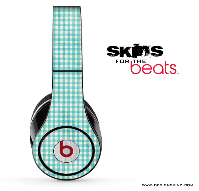 Green Plaid Skin for the Beats by Dre