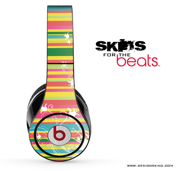 Color Striped Abstract Skin for the Beats by Dre