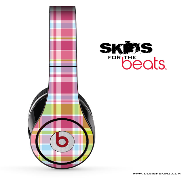 Color Plaid Skin for the Beats by Dre