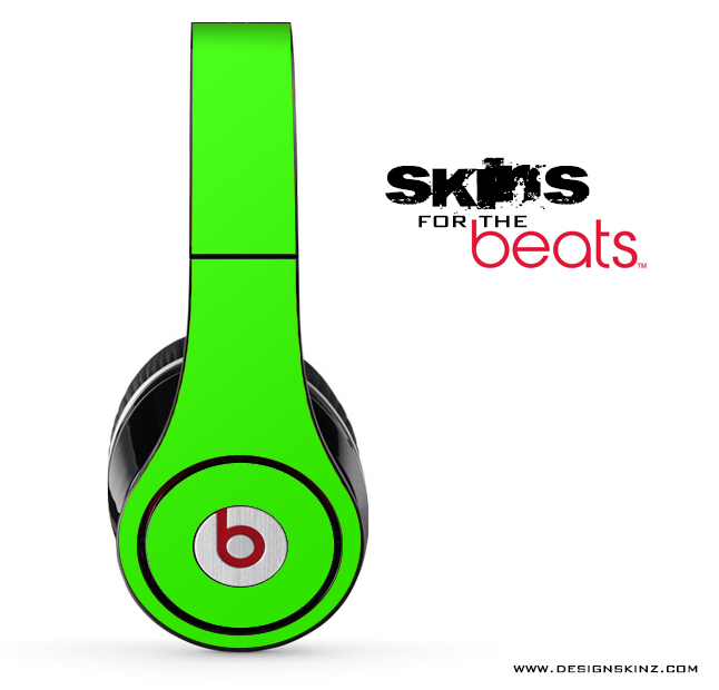 Solid Lime Green for the Beats by Dre