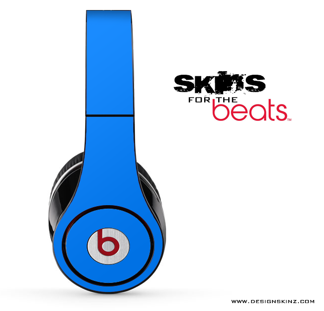 Solid Blue for the Beats by Dre