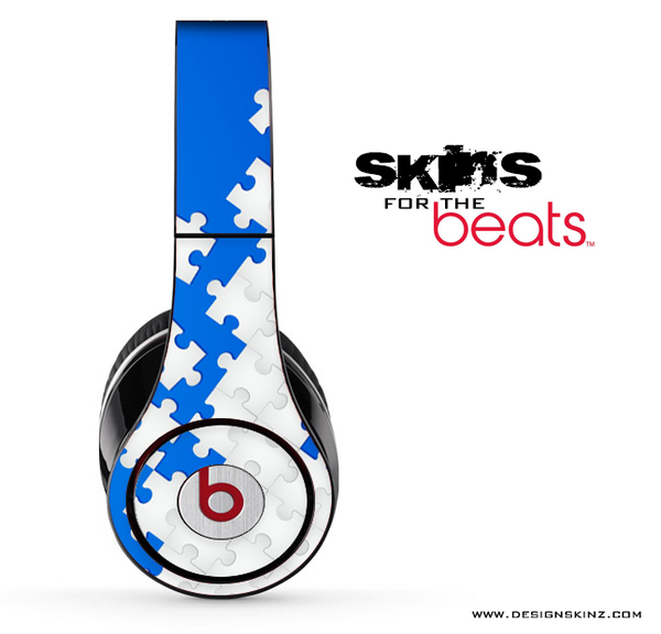 Blue & White Puzzle Skin for the Beats by Dre