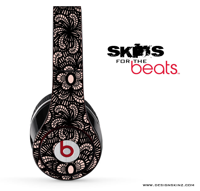 Black Lacy Skin for the Beats by Dre