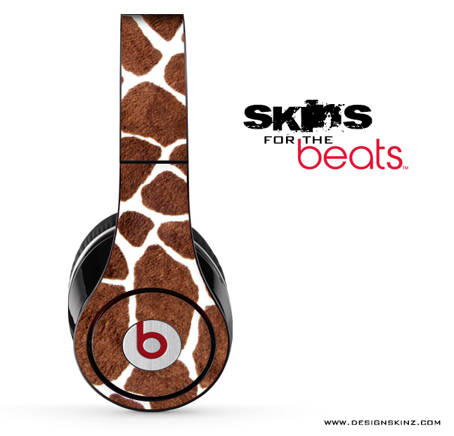 Real Giraffe Pattern Skin for the Beats by Dre