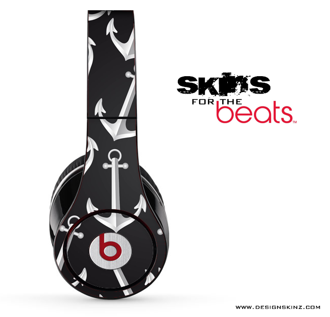 Black & White Anchor Skin for the Beats by Dre