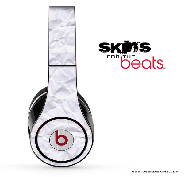Crumpled Paper Skin for the Beats by Dre
