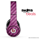Grungy Purple Striped Skin for the Beats by Dre