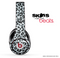 Real Black & White Leopard Skin for the Beats by Dre