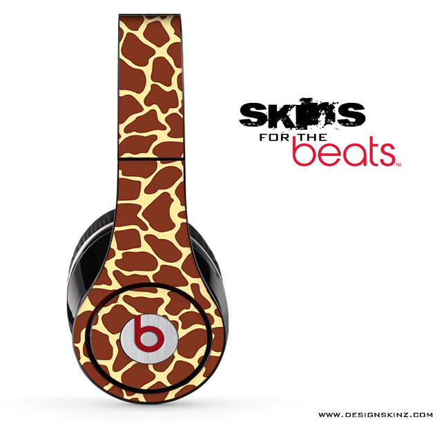 Giraffe Print Skin for the Beats by Dre