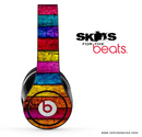 Neon Wood Planks Skin for the Beats by Dre