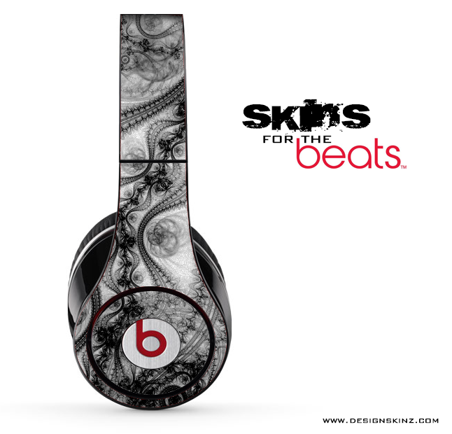 Black Abstract Lace Skin for the Beats by Dre