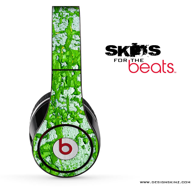 Green Aged Wood Skin for the Beats by Dre