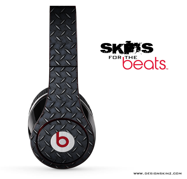 Diamond Plate Skin for the Beats by Dre