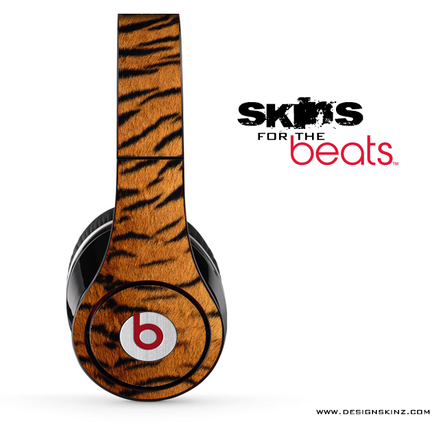 Tiger Print Skin for the Beats by Dre