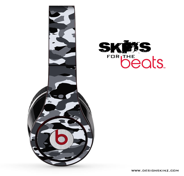 Traditional Snow Camouflage Skin for the Beats by Dre