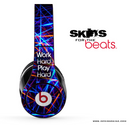 Work Hard Play Hard Strobe Skin for the Beats by Dre