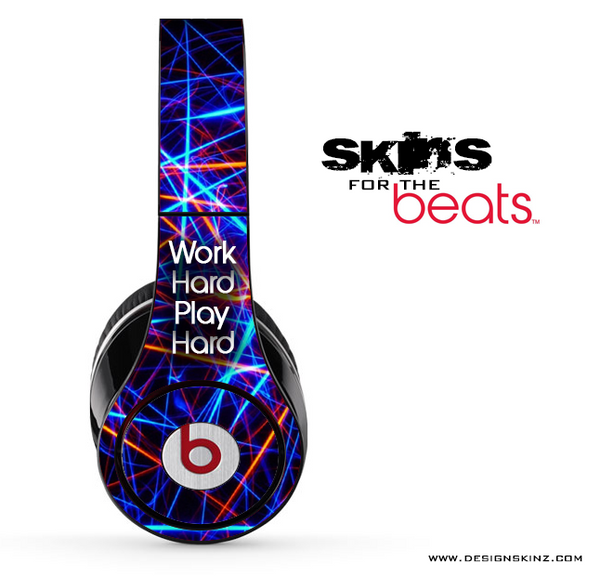 Work Hard Play Hard Strobe Skin for the Beats by Dre
