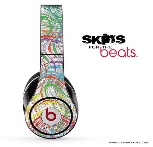 Abstract Turquoise Swirled Skin for the Beats by Dre