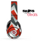 Abstract Orange Chevron Pattern Skin for the Beats by Dre Solo, Studio, Wireless, Pro or Mixr