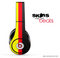 Red, Gold and Black Striped Skin for the Beats by Dre