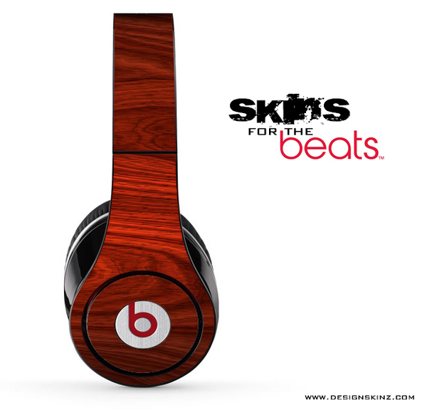 Rich Red Wood V1 Skin for the Beats by Dre