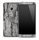 Dark Wood Bark Skin for the HTC One Phone