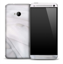 Folded White Sheets Skin for the HTC One Phone