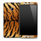 Real Tiger Skin for the HTC One Phone