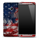Vintage American Flag Skin for the HTC One Phone
