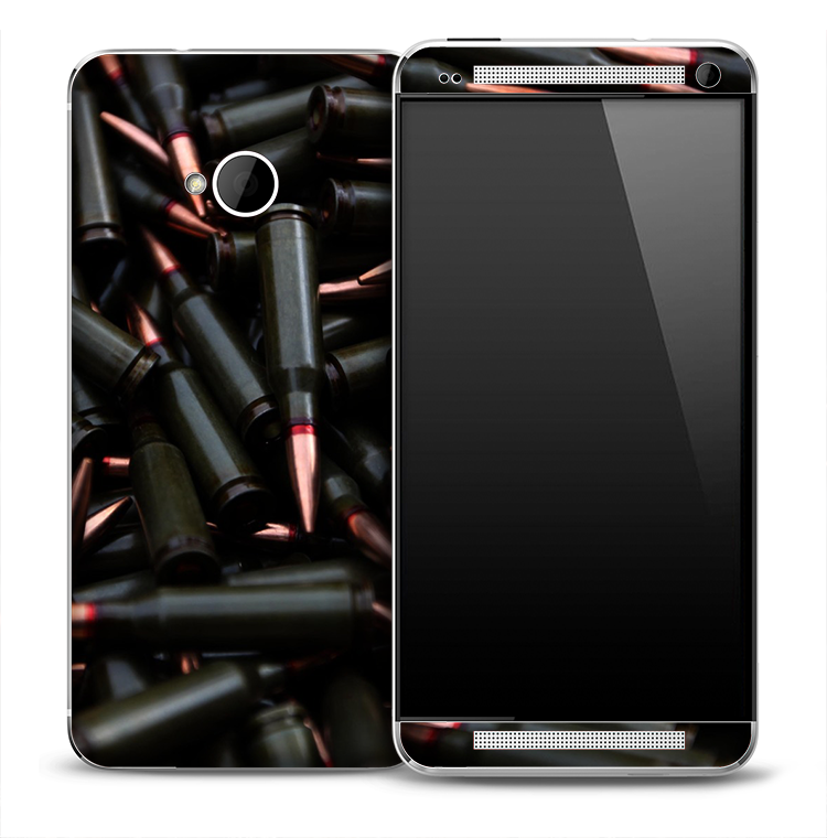 Dark Ammunition Skin for the HTC One Phone