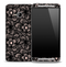 Dark Floral Lace Skin for the HTC One Phone
