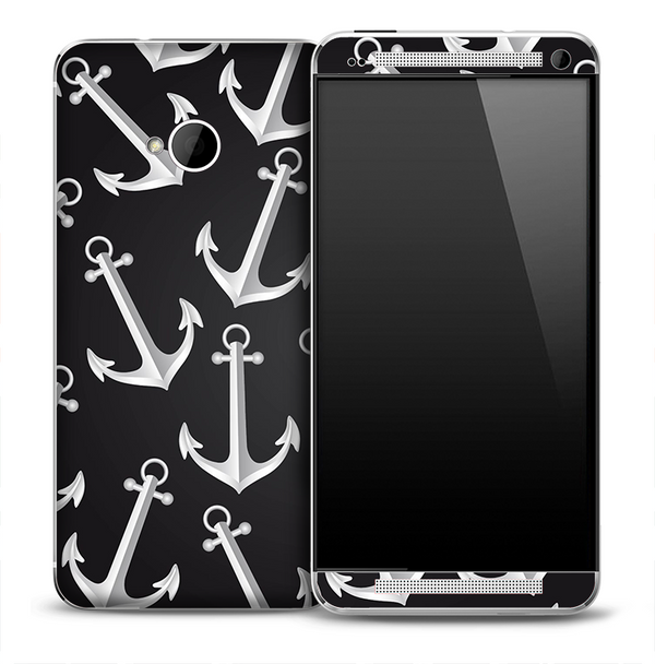Dark Falling Anchors Skin for the HTC One Phone