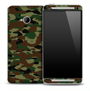 Vintage Army Camouflage Skin for the HTC One Phone