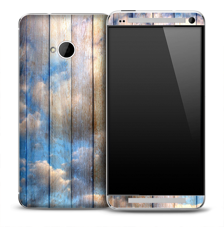Cloud Boards Skin for the HTC One Phone