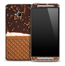 Nutty Ice Cream Skin for the HTC One Phone