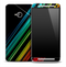Dark Neon Beams Skin for the HTC One Phone
