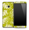 Elegant Green Floral Skin for the HTC One Phone