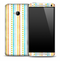 Vintage Stripes & Dots Skin for the HTC One Phone