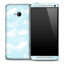 Subtle Clouds Skin for the HTC One Phone