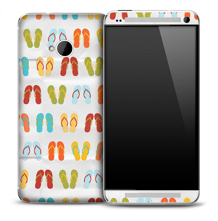 Flip Flops Skin for the HTC One Phone