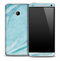 Layered Blue Waves Skin for the HTC One Phone