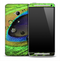 Neon Peacock Skin for the HTC One Phone