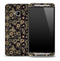 Tiny Floral Sprockets Skin for the HTC One Phone