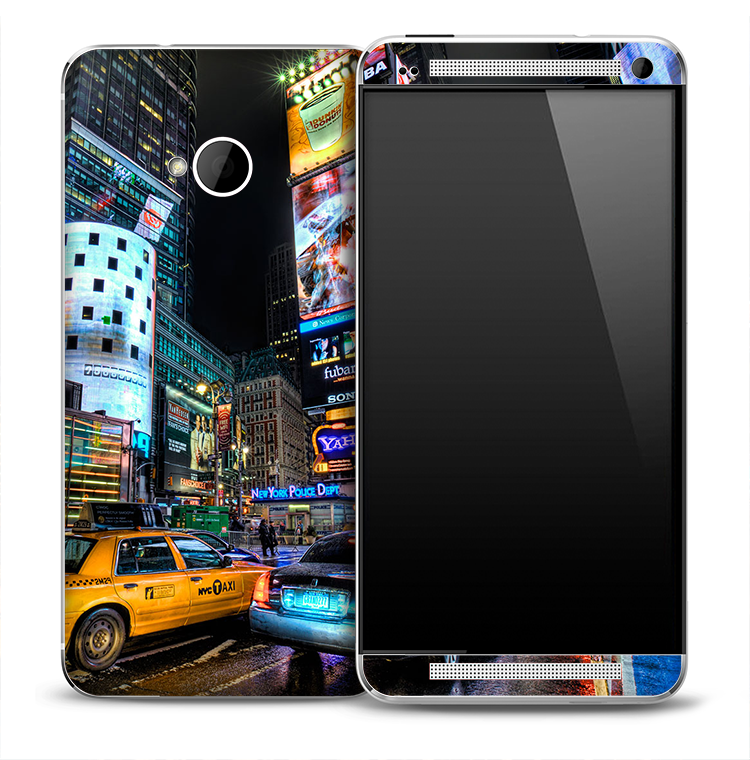 Vibrant Manhattan Skin for the HTC One Phone