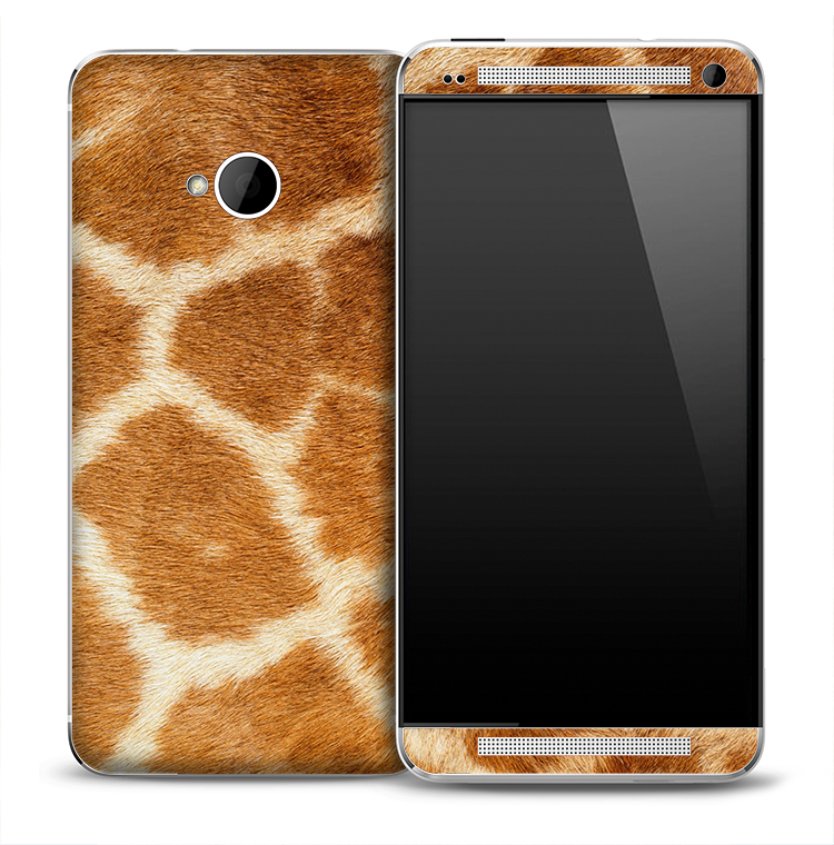 Real Light Giraffe Skin for the HTC One Phone