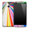 Colorful Focal Point Pattern Skin for the HTC One Phone