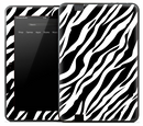 Zebra Print Skin for the Amazon Kindle