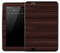 Horizontal Dark Wood Skin for the Amazon Kindle